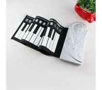 Flexible Roll Up Electronic Soft Keyboard Piano Portable 49 Keys