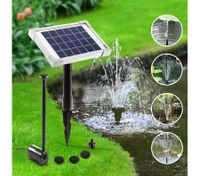 Solar Power Fountain Outdoor Pond Pool Water Pump