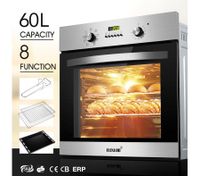 8 Function Electric Wall Oven-60cm