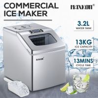 Maxkon 3.2L Portable Ice Cube Maker Machine Home Commercial Fast Benchtop Freezer