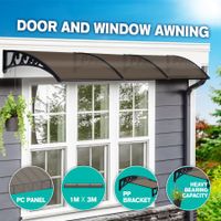 New 3M DIY Window Door Awning House Canopy Patio UV Rain Cover Sun Shade 