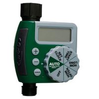 Single-Outlet Hose Watering Timer, 1, Green