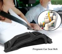Pregnant Car Seat Belt Adjuster,Comfort and Safety for Maternity Moms Belly Col Black