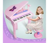 Deluxe Pink Electronic Organ