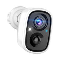 Wireless Outdoor Camera, Battery Powered Cameras for Home Security, 1080P Color Night Vision, AI Motion Detection