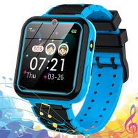 Kids Smart Watch which is  compatible for 2G Net Work  Girls Phone Camera Selfie SOS Calling Smartwatch for Kids Waterproof IPX5 Games Touch Screen Alarm For 3-12 Years Old Boys and Girls