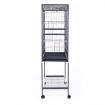 Large Bird Flight Cage Parrot Aviary Pet Budgie Cockatiel Canary Enclosure House Perches On Wheels Carrier Stand Alone