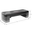 Genki Aerobic Steps Gym Workout Exercise 4 Block Bench Step