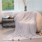 Size220*200cm Cooling Blanket Bamboo Fiber Summer Cold Breathable Lightweight Bed Throw Soft Touch Ice Silk Cool Birthday Gift COL Gray