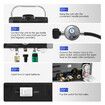 Maxkon Gas Hot Water Heater 9 in 1 10L Tankless Portable Camping Shower Pump System ULPG Instant Heating Outdoor RV Caravan Motorhome Trailer Black