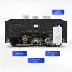 Maxkon Gas Hot Water Heater 9 in 1 10L Tankless Portable Camping Shower Pump System ULPG Instant Heating Outdoor RV Caravan Motorhome Trailer Black