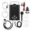 Maxkon Gas Hot Water Heater 9 in 1 10L Tankless Portable Camping Shower Pump System ULPG Instant Heating Outdoor RV Caravan Motorhome Trailer Black