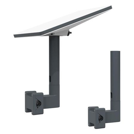 Starlink Mini Mount, RV Ladder Mount for Starlink Mini, Aluminum Alloy Starlink Kit with Installation Range 0.8 to 1.97 inch Pipe Adapter for RV, Roof