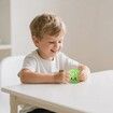 Dumpling Squishies Toy,Giant Glitter Dumpling,Colorful Dumplings Stress Balls Fidget Sensory Toy,Squeeze Dough Ball Stress Relief Hand Toys (Blue)