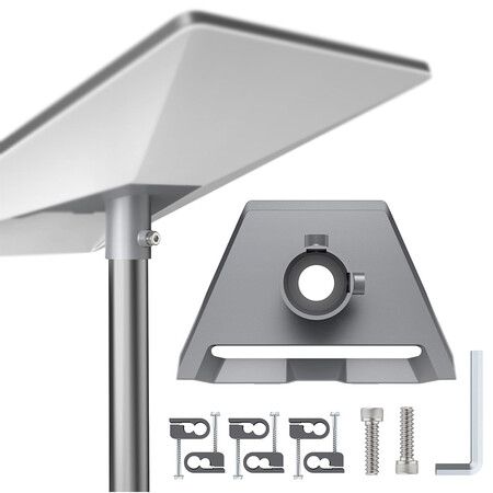 Starlink Gen 3 Pipe Adapter Mount, Starlink Pole Mounting Kit for Starlink Standard V3/Gen 3 Dish Plate, Starlink Ethernet Roof Pole Mount