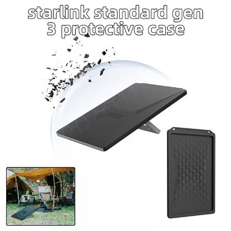 For Starlink Gen 3 Accessories Shockproof Protective Case Silicone Antenna Protective Cover Anti Scratch for Starlink GEN 3