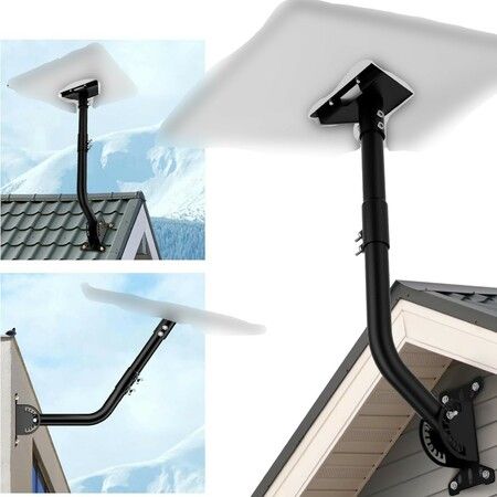 Gen 3 Mount for Starlink, Heave Duty Adjustable Roof Mounting Kit Compatible with V3 Starlink Standard Dish, Include Gen 3 Pipe Adapter