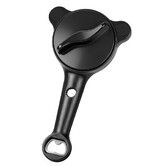 Jar Opener for Seniors,4-in-1 Adjustable Lid Opener with Non-Slip Grip,Includes Magnetic Hook & Rubber Gripper,Suitable for Jars,Bottles and Beer Caps