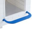 Chicken Nesting Box 3 Piece Chook Hen Duck Poultry Laying Boxes Inside Outside Hutch House Coop Egg Nest Lay Brooder Plastic with Silicone Pads