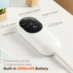 Head and Eye Massager Heated Pack Compress Airbag Scalp Relax Stress Relief Electric Massage Tool Sleep Mask Portable Adjustable Rechargeable Control