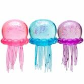 Jellyfish Squishy,Jellyfish Design Squeeze Stress Ball,Fidget Stress Ball,Ice Squeeze Cube-Drop Malt Sugar Balls Sensory (3Pcs)