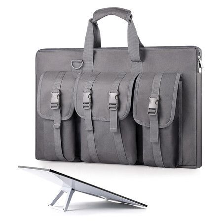 Starlink Gen 3 Travel Bag, Starlink Gen 3 case, Starlink Gen 3 Standard Kit bag, Water Resistant, Dustproof Fabric, Easy to Carry for Car, RV, Grey