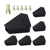 6Pcs Mouse Station with Keys, Key Required Mouse Stations, Mice Stations, Keeps Children and Pets Safe Indoor and Outdoor