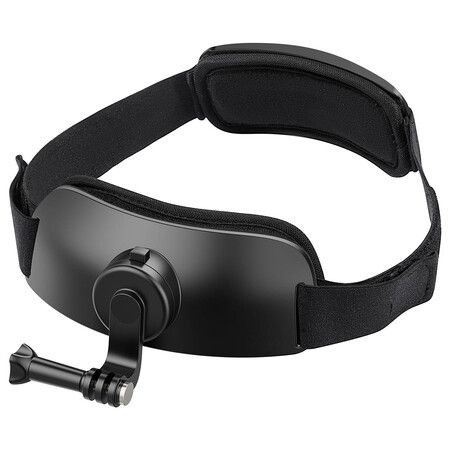 Camera Head Strap Mount Support Vertical Shots for GoPro Hero Session 3+ 3 2 1 Max, DJI Osmo Action, Insta360, Action Cameras Head Mounted