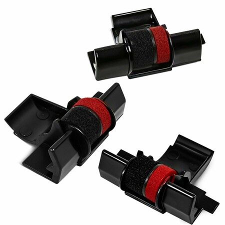 3 Pack IR40T Calculator Ink Roller,Black/Red IR-40T CP-13 EA-772R,Multi Compatible Calculator Ink Roller
