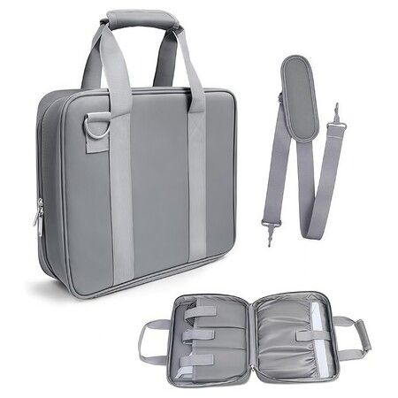 Starlink Mini Storage Bag,Waterproof Shockproof Travel Case For Starlink Mini Accessories,Portable Carrying Organizer For Camping Rv,Color Gray