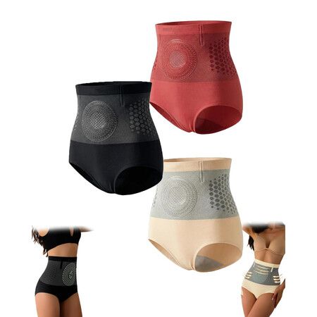 4-in-1 Micro-Particle Sculpting Fat-Burn Shorts High-Waisted Toning Thermogenic Yoga Pants Firming Shaping for Women XXLarge
