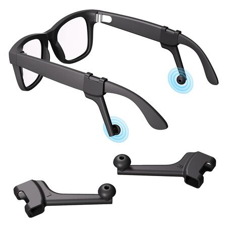 Increase Privacy Ear Tips for RayBan Meta Gen1/2 Glasses, Meta Oakley/Display, Rayneo, VITURE, XREAL, Rokid for Smart Glasses Accessories