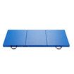 Folding Exercise Gym Mat Tri-Fold Yoga Pilates Pad Portable for Aerobic Training Fitness Gymnastics Balance Multi Purpose Floor Workouts 180x60x5cm