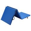 Folding Exercise Gym Mat Tri-Fold Yoga Pilates Pad Portable for Aerobic Training Fitness Gymnastics Balance Multi Purpose Floor Workouts 180x60x5cm