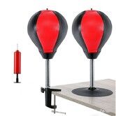 Desktop Mini Punching Bag,Suction Cup Stress Relief Boxing Speed Ball,Portable Desktop Stress Buster Toy,Easy Install Office Home Relaxation