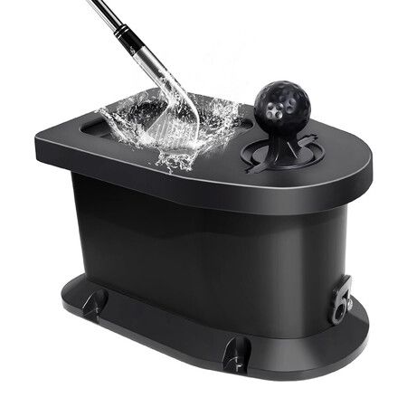 Golf Cart Ball Washer and Club Cleaner Kit for EZGO, Club Car, Yamaha, Advanced EV, Star EV, Universal and Detachable
