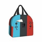 Game Lunch Bag For Gamer,Large Capacity Leakproof Reusable Lunch Tote Box,Thermal Cooler Bucket Organiser For Work School Picnic