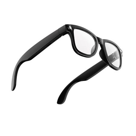AI Smart Glasses Flashlight Torch Bluetooth Calling AI Translation Real Time Interpreter Music Playback  Ergonomic Comfort  Christmas Present CLEAR LENSES
