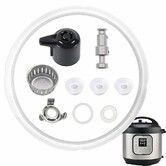 10Pcs Replacement Parts for Instant Pot IP DUO50 IP DUO60 Duo, Duo Plus 5 or 6QT Quart, Upgrade Steam Release Valve Lid Replacement for Instapot
