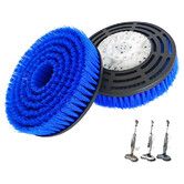 2Pcs Upgraded Steam Mop Replacement Brush Pads for Shark Steam and Scrub Mop S8201 S8001 S7201 S7000 Series, Blue