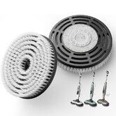 2Pcs Upgraded Steam Mop Replacement Brush Pads for Shark Steam and Scrub Mop S8201 S8001 S7201 S7000 Series, White