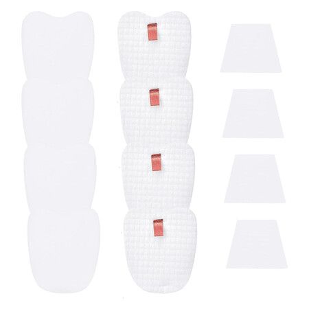 4 Packs Replacement Filters for Shark Rocket Vacuum HV345 HV343AMZ HV371 ZS350 ZS351 ZS352 HV320 HV321 HV322, Foam and Felt Filters and Post-Filters