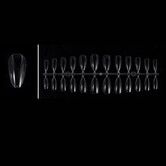 504pcs False Nails Tips Acrylic Clear Nail Full Cover Almond