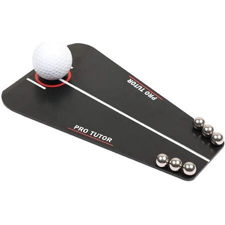 Golf Putting Tutor Practice Balls Driving Range Golf Putting Assistant Indoor Simulation Assistant Lane Swing Device Mirror Aid