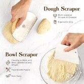 14 PCS Fermentation Basket Tool Set Bread Baking Supplies Rattan Banneton Proofing Basket Set Sourdough Kit with Handcrafted 9 Round 10 Oval Baskets