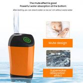Portable Outdoor Shower, Rechargeable Battery Operated Shower 7800mm Temperature Measurement, Digital Screen for Outdoor Camping and Travel Bathing