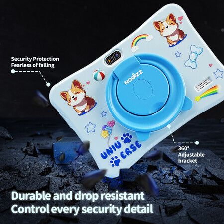 Preschoolers WIFI  Tablet 4+128GB Android 14.0 200W+200W Camera  7inch 3200mAh Battery Christmas Gift COL Yellow