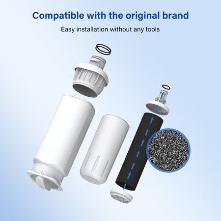 Replacement for DA97-17376B Refrigerator Water Filters, HAF-QIN, HAF-QIN/EXP, DA97-08006C, RF23M8070SG, RF23M8070SR, RF23M8090SG, RF23M8090SR, RF23M8570SR, RF23M8590SG (1 Pack)