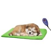 Dogs Cats Electric Heating Pet Bed Blanket Thermal Mat Protection Temperature Display 40cm x30cm