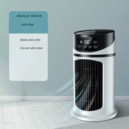 Portable Air Fan 3in1 Cooler Humidifier Evaporative Air Cooler Small Room Dorm Bedroom Camping Office